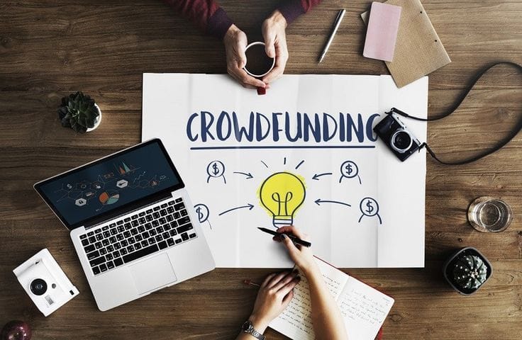 Menggunakan Sistem Crowdfunding
