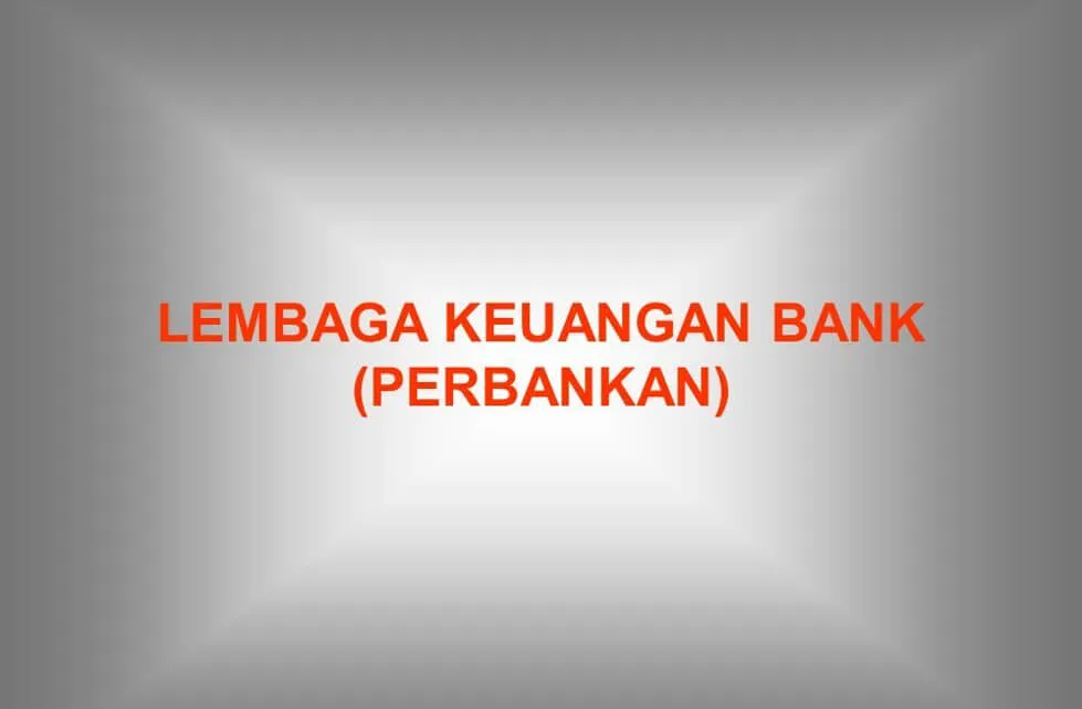 Lembaga Keuangan Bank