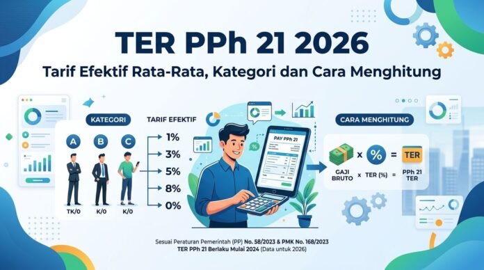 Ter PPH 21 TER PPh 21 2026: Tarif Efektif Rata-Rata, Kategori dan Cara Menghitung